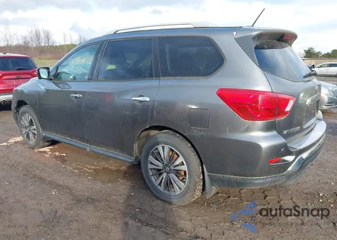 2017 Nissan Pathfinder Sl from USA, damaged, VIN 5N1DR2MMXHC678051